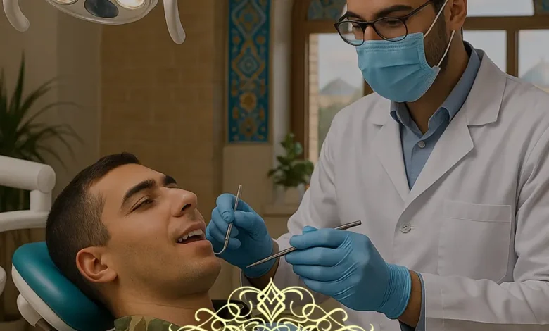 کلینیک دندانپزشکی طرف قرارداد بیمه نیروهای مسلح در نجف آباد