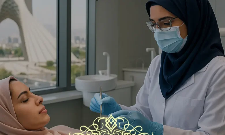 دندانپزشکی‌ طرف قرارداد بیمه ملت در تهران