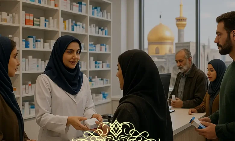 داروخانه های طرف قرارداد بیمه دی مشهد