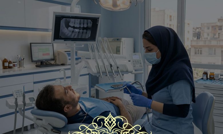 دندانپزشکی طرف قرارداد بیمه معلم در کرج