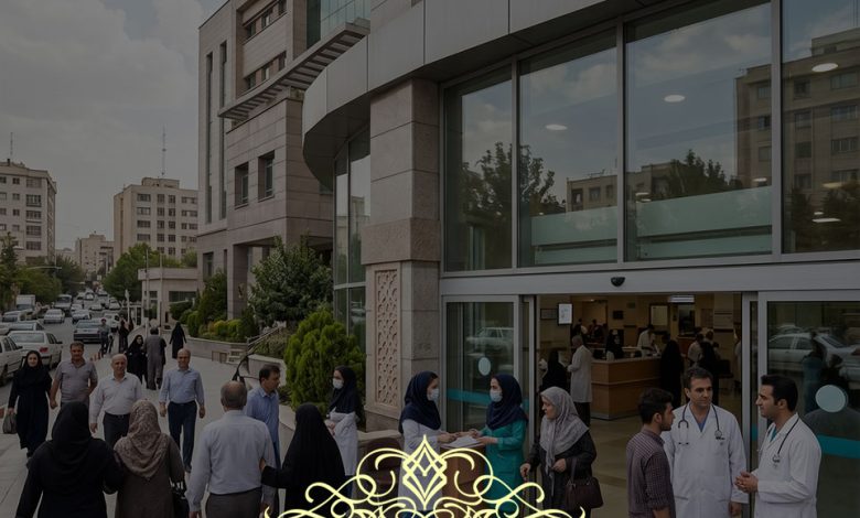 بیمارستان طرف قرارداد بیمه البرز در تهران