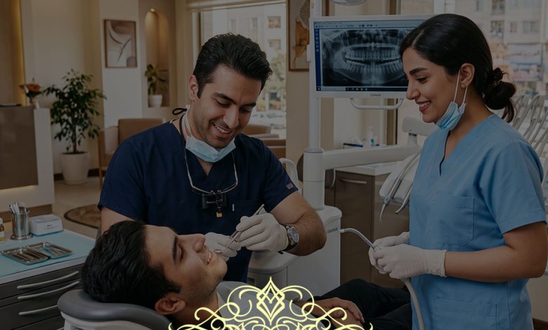 دندانپزشکی طرف قرارداد بیمه ملت در شهریار