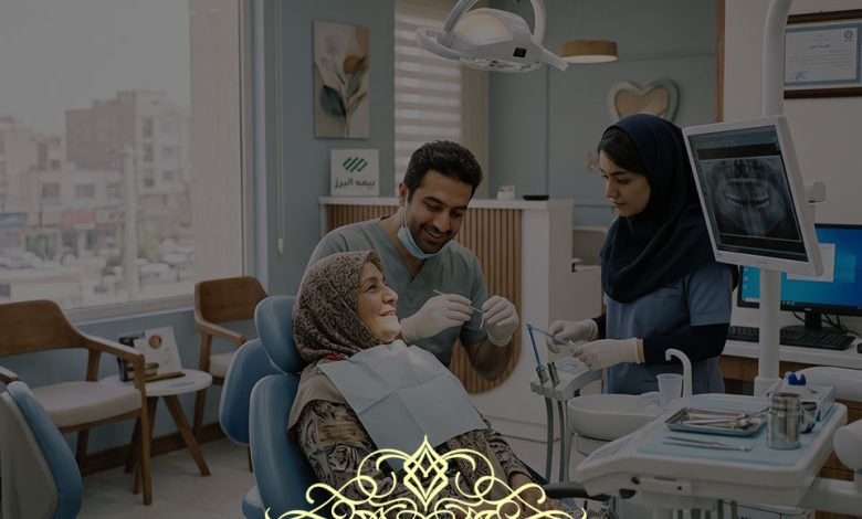 دندانپزشکی طرف قرارداد بیمه البرز در اسلامشهر