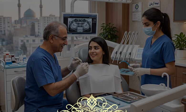 دندانپزشکی طرف قرارداد بیمه آرمان در اسلامشهر